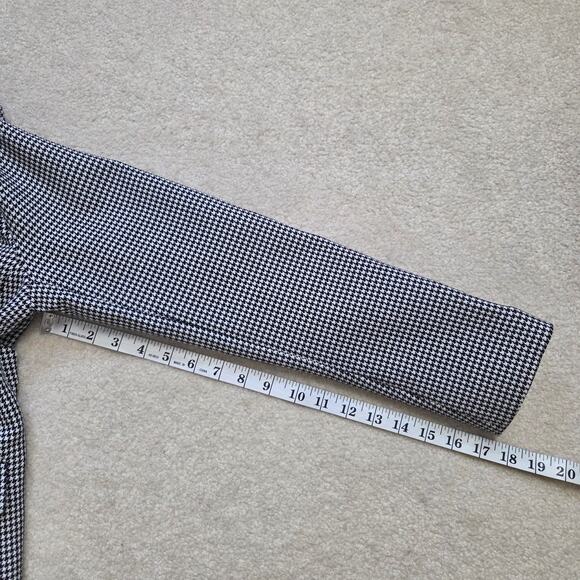 Banana Republic Women's 8 Classic Houndstooth Jacket Blazer 1 Button Front - Picture 12 of 16